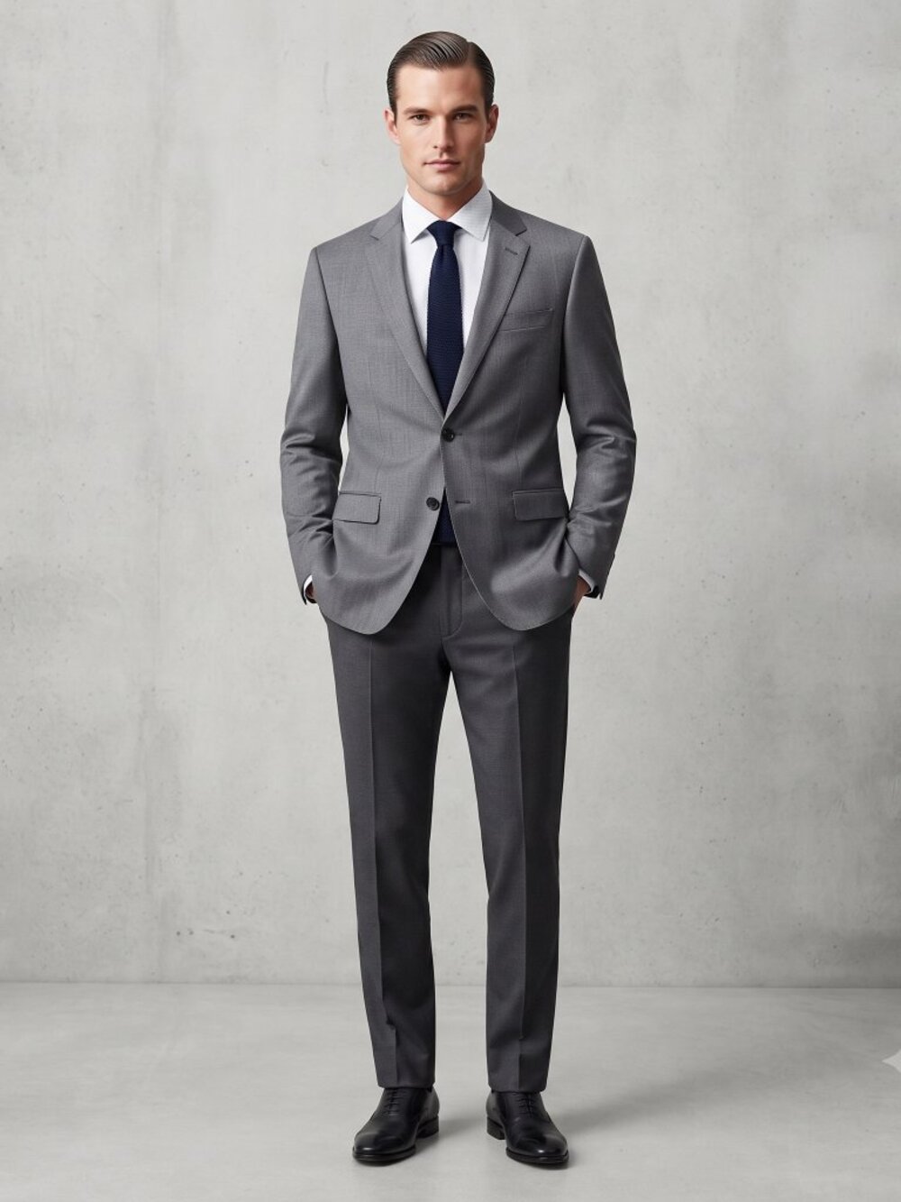Express Gray Suit jacket men size 42 L